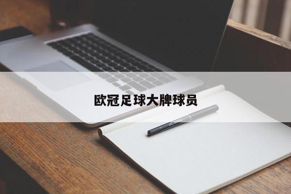 欧冠足球大牌球员